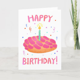 誕生日パンダルセコンチャ カード