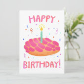 誕生日パンダースコンチャディ空白のー 招待状 (スタンド正面)