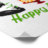 誕生日パンダ ポスター (角)