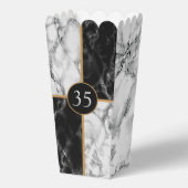 誕生日パーソナライズされたまたはアニバーサリーポップコーンボックス フェイバーボックス (裏面)