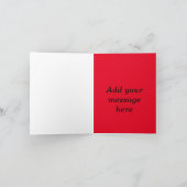 誕生日パーソナライズされたカード – 彼女はDivaだ！ カード (内部)