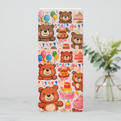 誕生日パーソナライズされたギフトカード (スタンド正面)