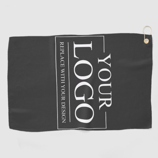 誕生日パーソナライズされたギフトゴルファーパパエレガント ゴルフタオル (横)