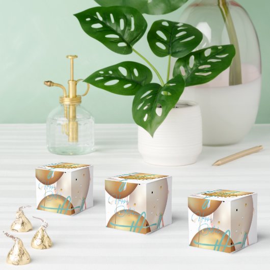 誕生日パーソナライズされたギフトボックス フェイバーボックス (複数)