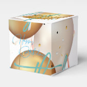 誕生日パーソナライズされたギフトボックス フェイバーボックス (正面サイド)