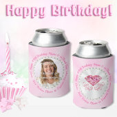 誕生日パーソナライズされたクーラーボックス、PHOTO Friends 缶クーラー
