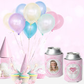 誕生日パーソナライズされたクーラーボックス、PHOTO Friends 缶クーラー