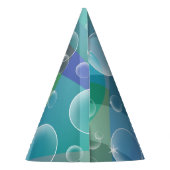 誕生日パーソナライズされたサメ パーティーハット (裏面)