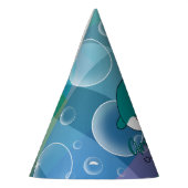 誕生日パーソナライズされたサメ パーティーハット (左)