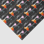 誕生日パーソナライズされたシャルボードカクテル 薄葉紙 (詳細)