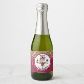 誕生日パーソナライズされたトーストのお願い スパークリングワインラベル (正面)