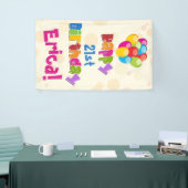 誕生日パーソナライズされたバナー 横断幕 (トレードショー)