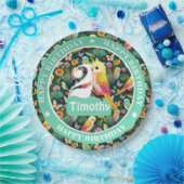 誕生日パーソナライズされたバルーン ペーパープレート (パーティー)