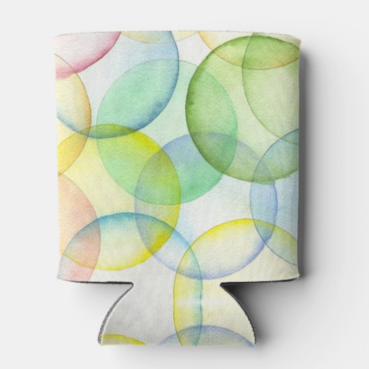 誕生日パーソナライズされたパーティーの写真クーラーボックス 缶クーラー (裏面)