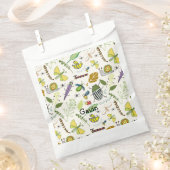 誕生日パーソナライズされたパーティーの好意バッグバグデザイン フェイバーバッグ (クリップ留めされた状態)