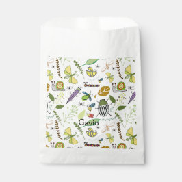 誕生日パーソナライズされたパーティーの好意バッグバグデザイン フェイバーバッグ