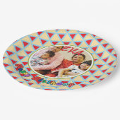 誕生日パーソナライズされたプレート- EVAスペシャルデー ペーパープレート (アングル)