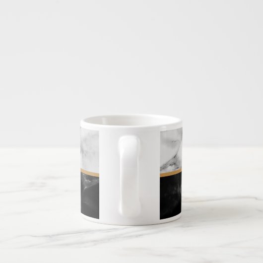 誕生日パーソナライズされた又は記念日エスプレッソカップ エスプレッソカップ (裏面)