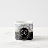 誕生日パーソナライズされた又は記念日エスプレッソカップ エスプレッソカップ (正面)