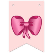 誕生日パーソナライズされた女 バンティングフラッグ (第1の旗)