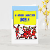 誕生日パーソナライズされた誕生日! カード (黄色い花)