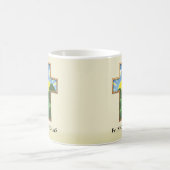 誕生日パーソナライズされた コーヒーマグカップ (中央)