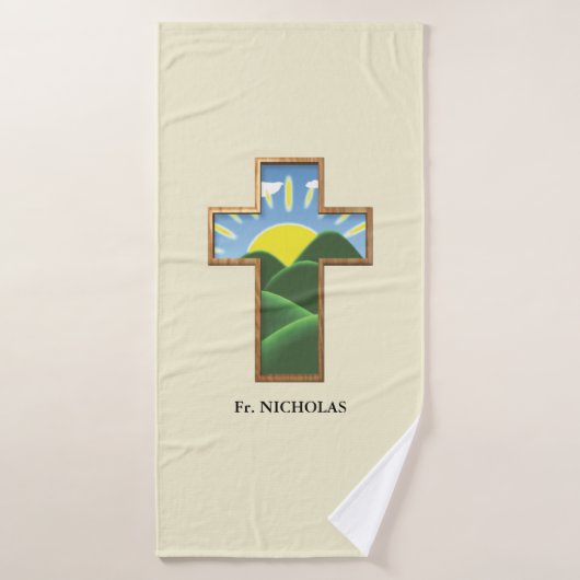 誕生日パーソナライズされた バスタオル (バスタオル)