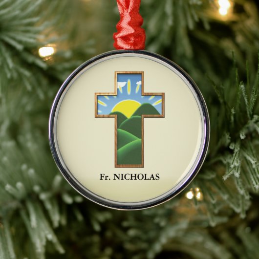 誕生日パーソナライズされた メタルオーナメント (ツリー)