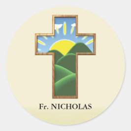 誕生日パーソナライズされた ラウンドシール