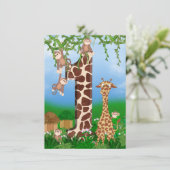 誕生日パーティの招待状 招待状 (スタンド正面)