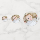 誕生日パーティカスタムー顔写真紙吹雪 コンフェッティ (裏面)