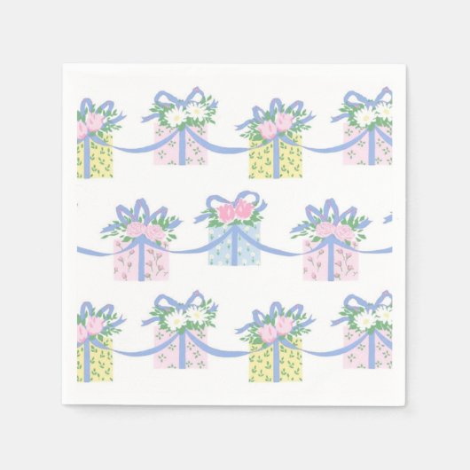 誕生日パーティギフト – 紙ナプキンス スタンダードカクテルナプキン (正面)