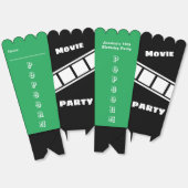 誕生日パーティスナック映画ナイトポップコーンスタイリッシュ フェイバーボックス (見開き)