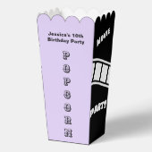 誕生日パーティスナック映画ナイトポップコーンスタイリッシュ フェイバーボックス (正面)