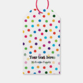 誕生日パーティセット ギフトタグ (裏面)