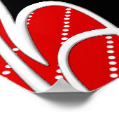 誕生日パーティバナーのポスター ポスター (角)