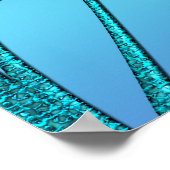 誕生日パーティバナーのポスター ポスター (角)