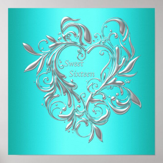 誕生日パーティバナーのポスター ポスター (正面)