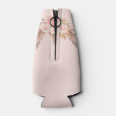 誕生日パーティパンパスグラス赤面バラフローラ名 ボトルクーラー (裏面)