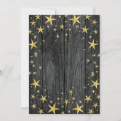 誕生日パーティフラット招待状カード、サイズ： 5" x 7" 招待状 (裏面)