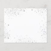 誕生日パーティフローラ白予算の保存日 チラシ (裏面)