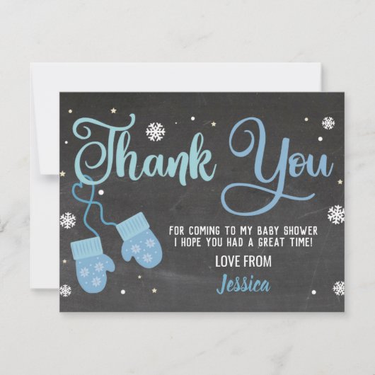 誕生日パーティーありがとうございます。 招待状 (正面)