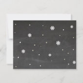 誕生日パーティーありがとうございます。 招待状 (裏面)