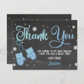 誕生日パーティーありがとうございます。 招待状 (正面/裏面)