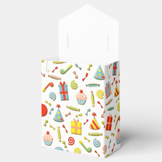 誕生日パーティーありがとう フェイバーボックス (オープン)