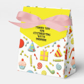 誕生日パーティーありがとう フェイバーボックス (正面サイド)