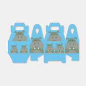 誕生日パーティーおもしろいヒッポ フェイバーボックス (折り畳みなし)