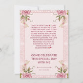 誕生日パーティーお祝い 招待状 (裏面)