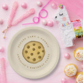 誕生日パーティーかわいいクッキーを取って ペーパープレート (パーティー)