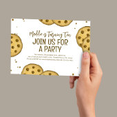 誕生日パーティーかわいいクッキー 招待状